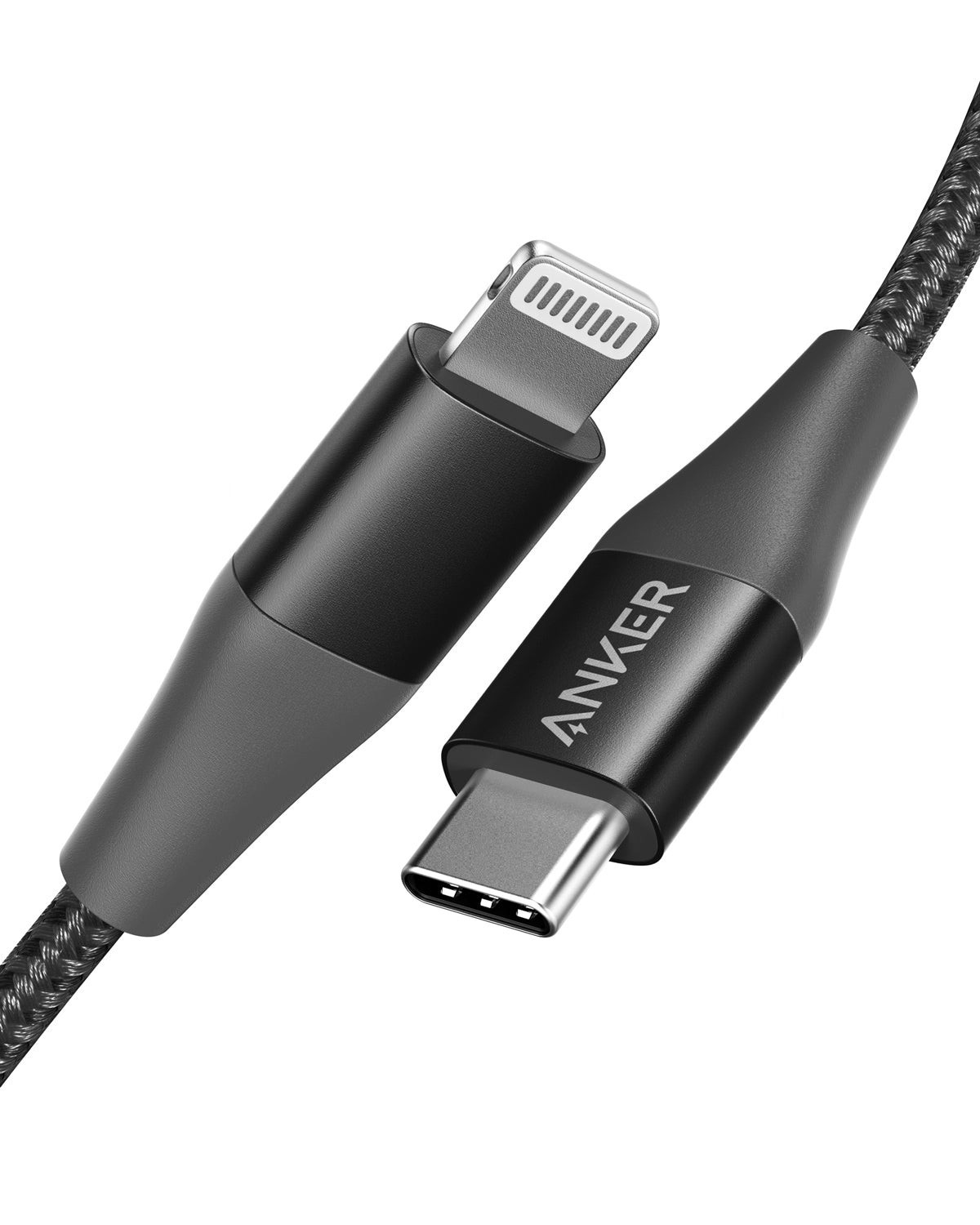 کابل تبدیل USB-C به لایتنینگ انکر A8652 PowerLine II Plus با طول 0.9 متر