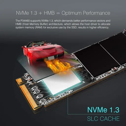 حافظه اس اس دی اینترنال سیلیکون پاور مدل A60 ظرفیت 256 گیگابایت رابط NVMe فرم فکتور M.2