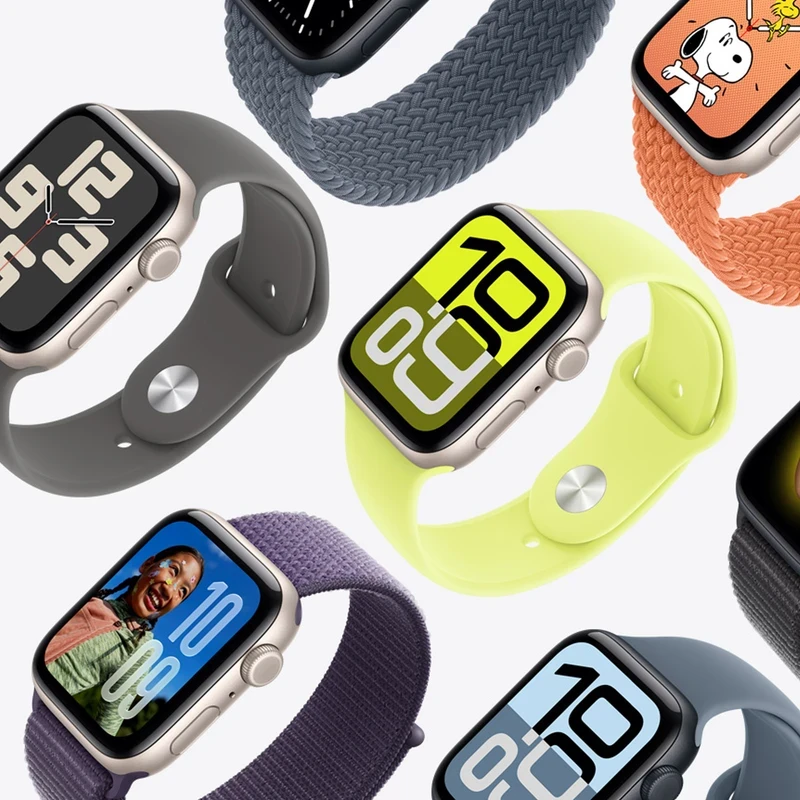 ساعت هوشمند 40 میلی متری اپل مدل SE 3 Aluminum Case با بند سیلیکونی