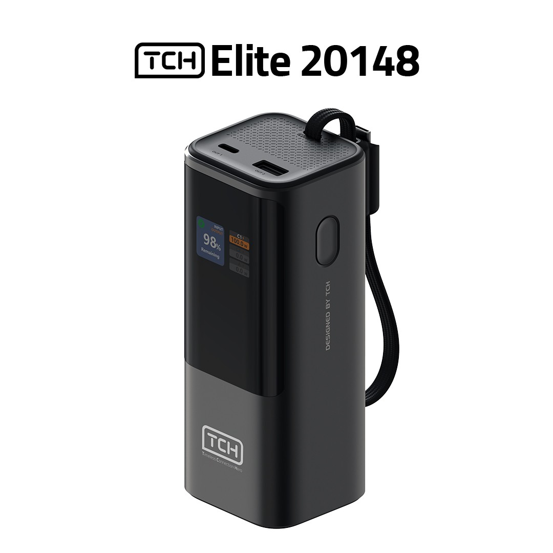 پاوربانک تی سی اچ Elite 20148  توان 148 وات و ظرفیت 20000 میلی آمپر ساعت