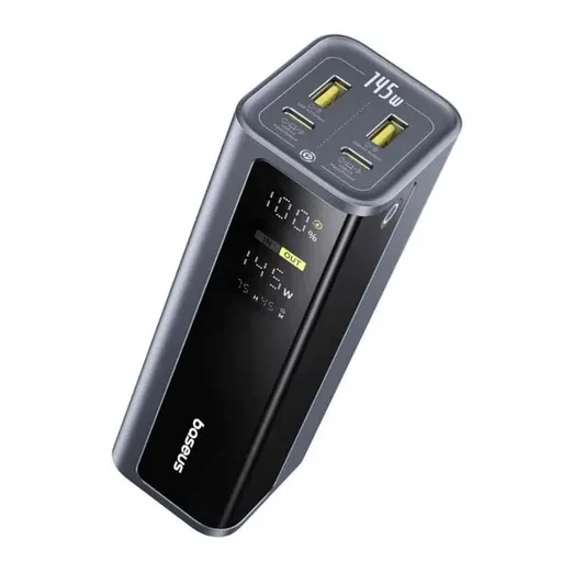 پاوربانک باسئوس EnerGeek GP12 توان 145 وات ظرفیت 20800 میلی آمپر ساعت