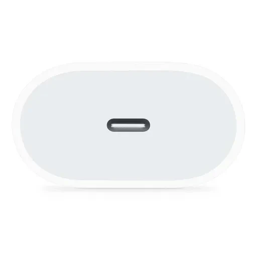 شارژر دیواری اپل A2347 توان 20 وات دو پین پارت نامبر ZM/A