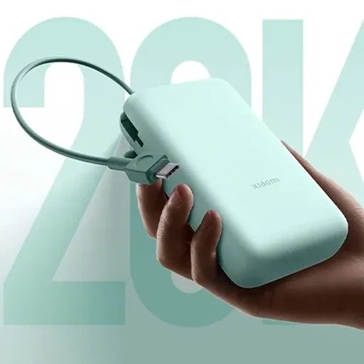 پاوربانک شیائومی مدل PB2020MI توان 33 وات ظرفیت  20000 میلی آمپر ساعت