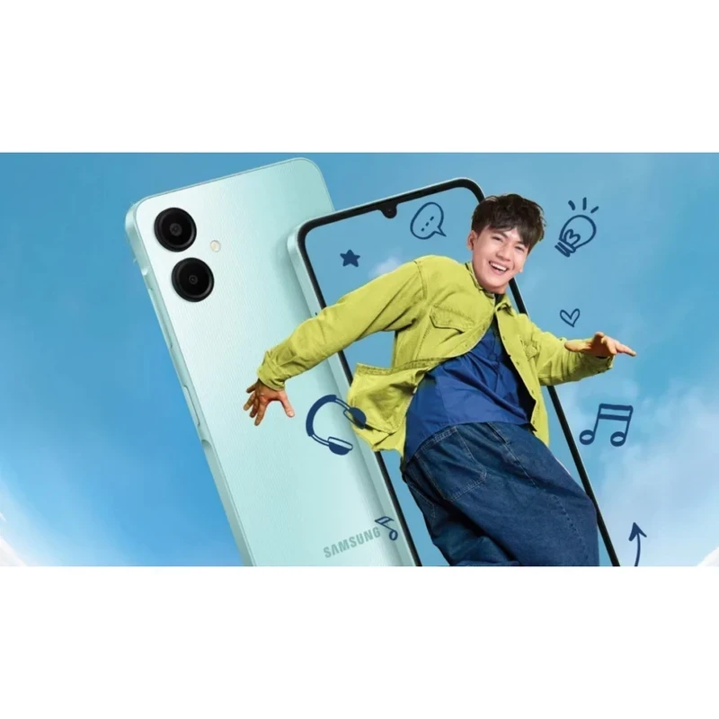 گوشی موبایل سامسونگ Galaxy A06 دو سیم کارت ظرفیت 128 گیگابایت و رم 4 گیگابایت