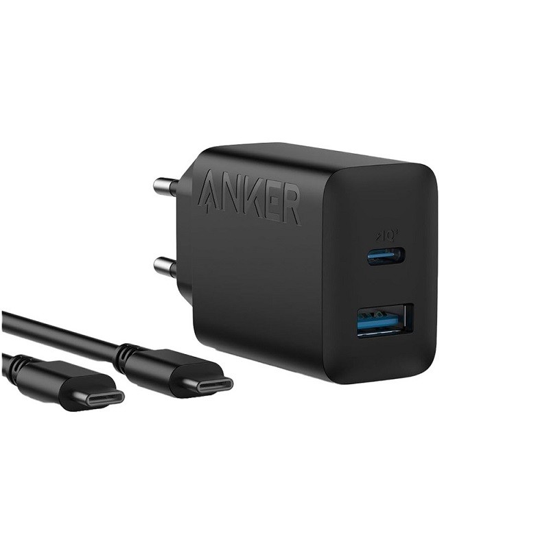 شارژر دیواری انکر B2348K21 توان 20 وات به همراه کابل USB-C
