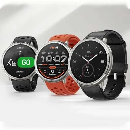 ساعت هوشمند امیزفیت مدل Amazfit Active 2 Premium Round با نمایشگر دایره ای