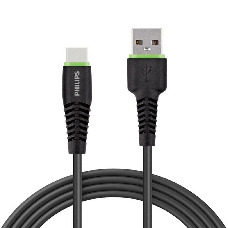 کابل تبدیل USB به USB-C فیلیپس DLC1530C طول 1.2 متر