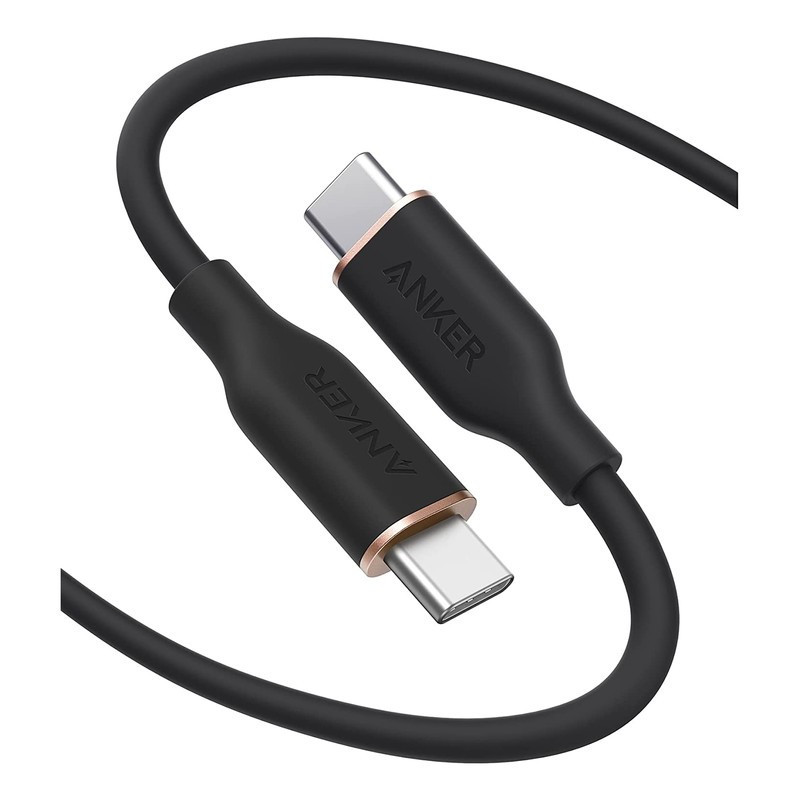 کابل تبدیل USB-C به USB-C انکر A8553 PowerLine III Flow با طول 1.8 متر