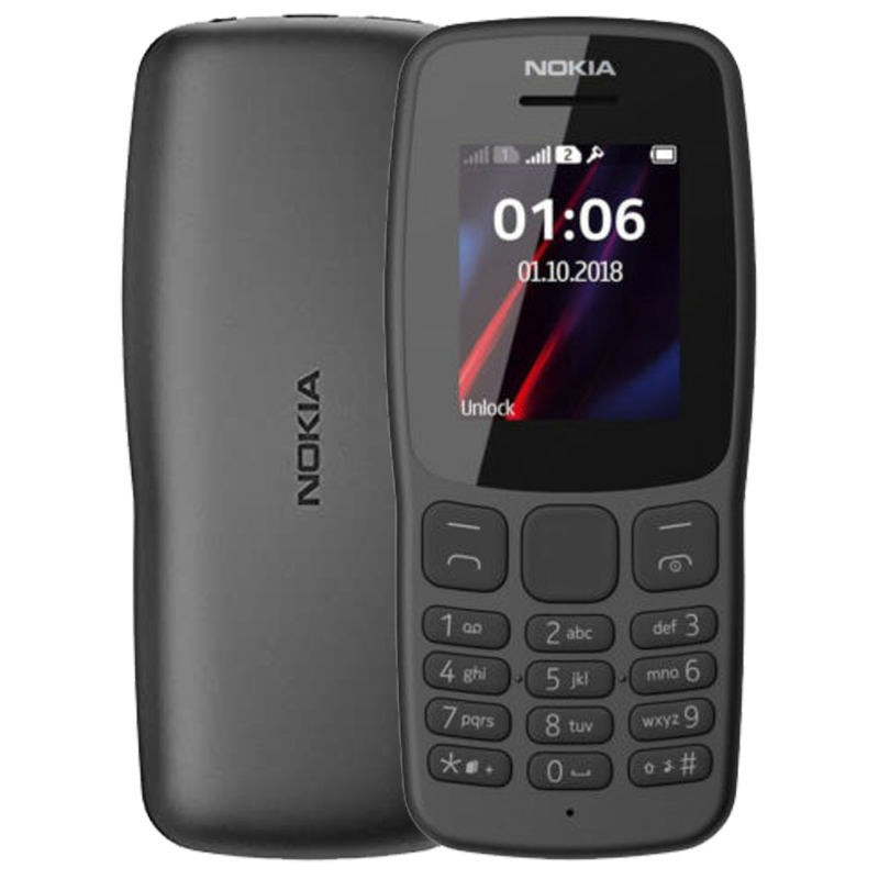 گوشی موبایل نوکیا Nokia 106 FA دو سیم کارت ظرفیت 4 مگابایت