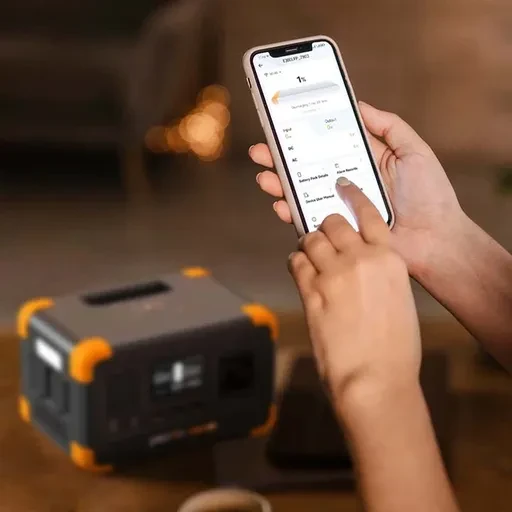 پاور استیشن پکرون E300 LFP توان 600 وات ظرفیت 15000 میلی آمپر ساعت