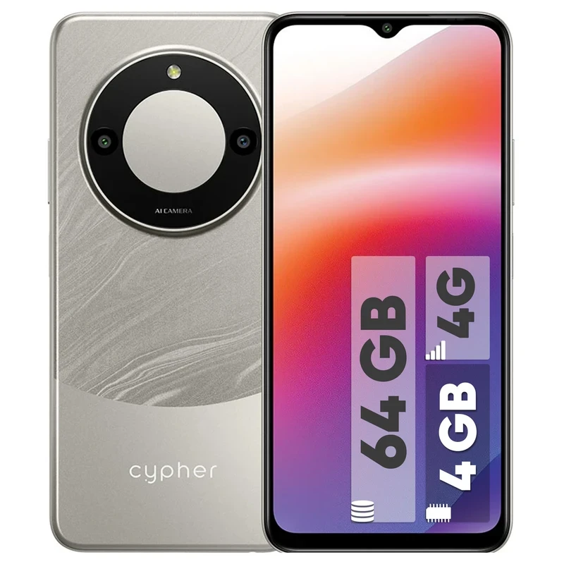 گوشی موبایل سایفر C10 دو سیم‌کارت ظرفیت 64 گیگابایت و رم 4 گیگابایت