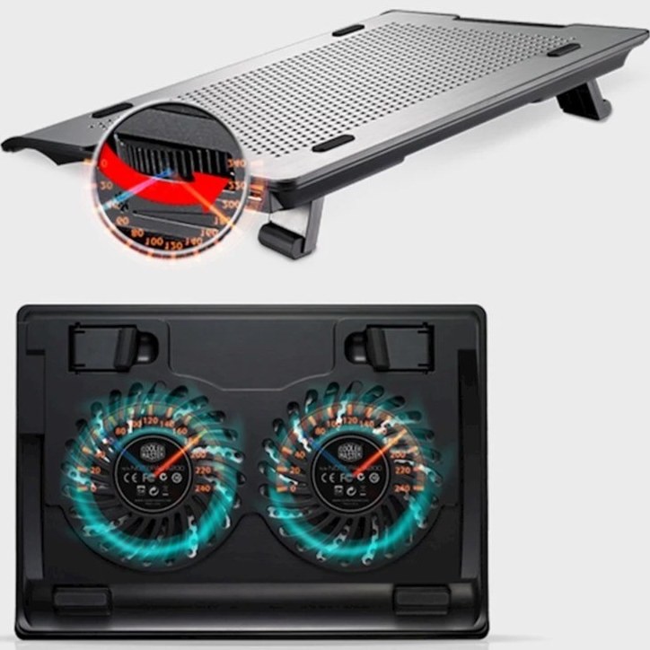 پایه خنک کننده لپ تاپ کولر مستر مدل Cooler Master Notepal A200 R9-NBC-A2HK-GP