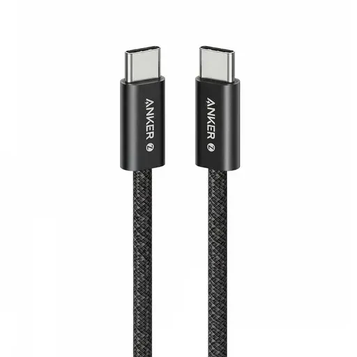 کابل شارژ کنفی USB-C به USB-C انکر مدل Zolo Cable Fast Charging A8060 توان 240 وات طول 1.8 متر