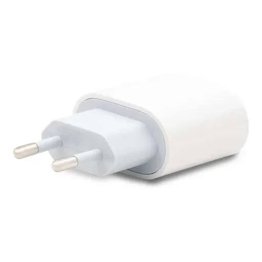 شارژر دیواری اپل A2347 توان 20 وات دو پین پارت نامبر ZM/A
