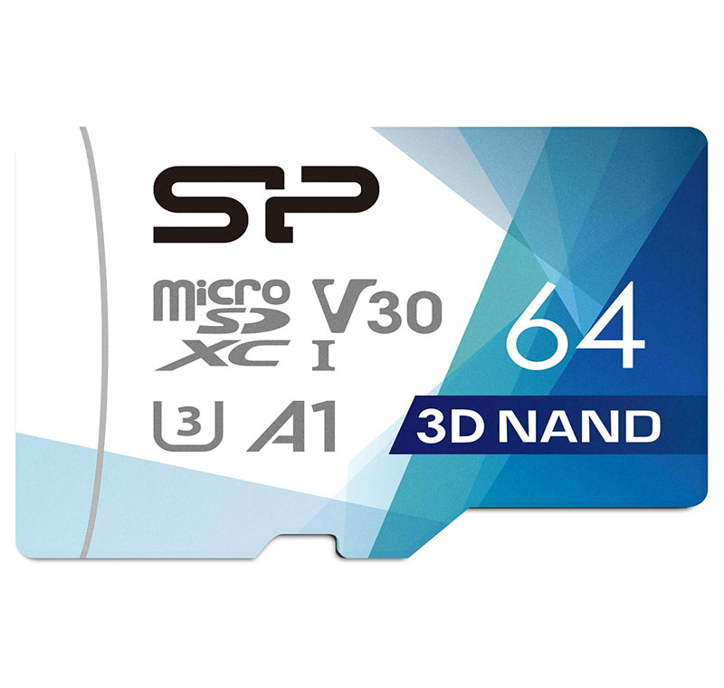 کارت حافظه microSDXC سیلیکون پاور مدل Superior Pro کلاس 10 استاندارد UHS-I U3 A1 ظرفیت 64 گیگابایت به همراه آداپتور SD