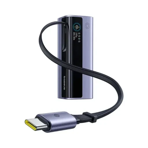 پاوربانک باسئوس EnerGeek GR11 توان 145 وات و ظرفیت 20000 میلی آمپر ساعت
