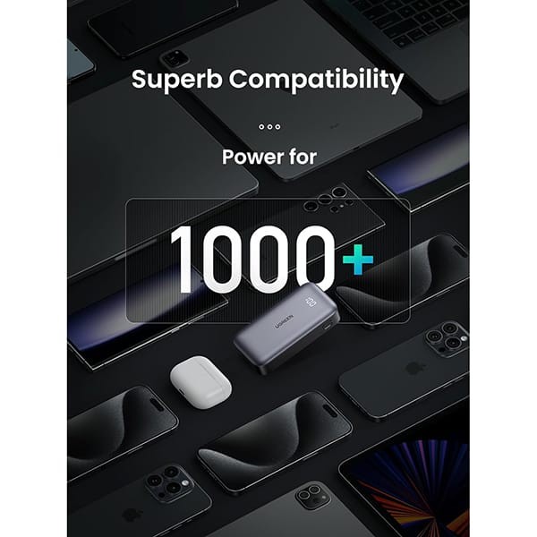 پاوربانک 10000 میلی امپر ساعت 30W یوگرین مدل PB501 و PB502