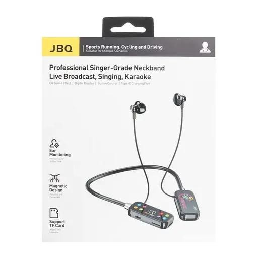 هندزفری گردنی جی بی کیو مدل Professional Singer Grade B388462