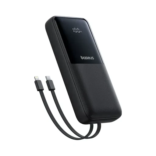 پاوربانک باسئوس Lipow Dual Cable توان 22.5 وات و ظرفیت 20000 میلی آمپر ساعت