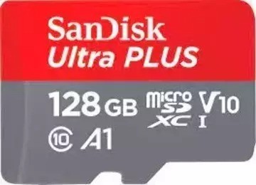 کارت حافظه microSDXC سن دیسک مدل Ultra A1 کلاس 10 استاندارد UHS-I ظرفیت 128 گیگابایت