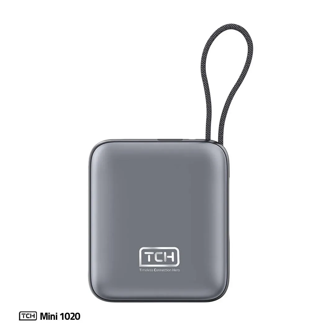 پاوربانک تی سی اچ Mini 1020 توان 22.5 وات و ظرفیت 10000 میلی‌آمپر ساعت