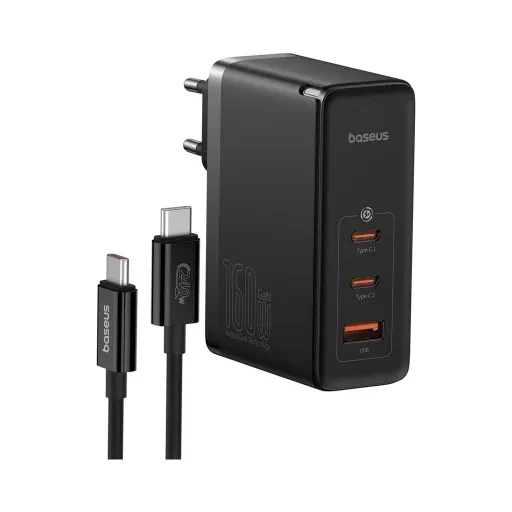 شارژر دیواری باسئوس GaN5 Pro توان 160 وات