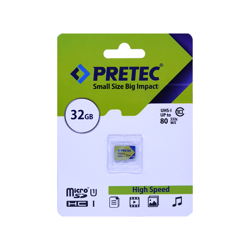 کارت حافظه پرتک Pretec HC1 ظرفیت 32 گیگابایت