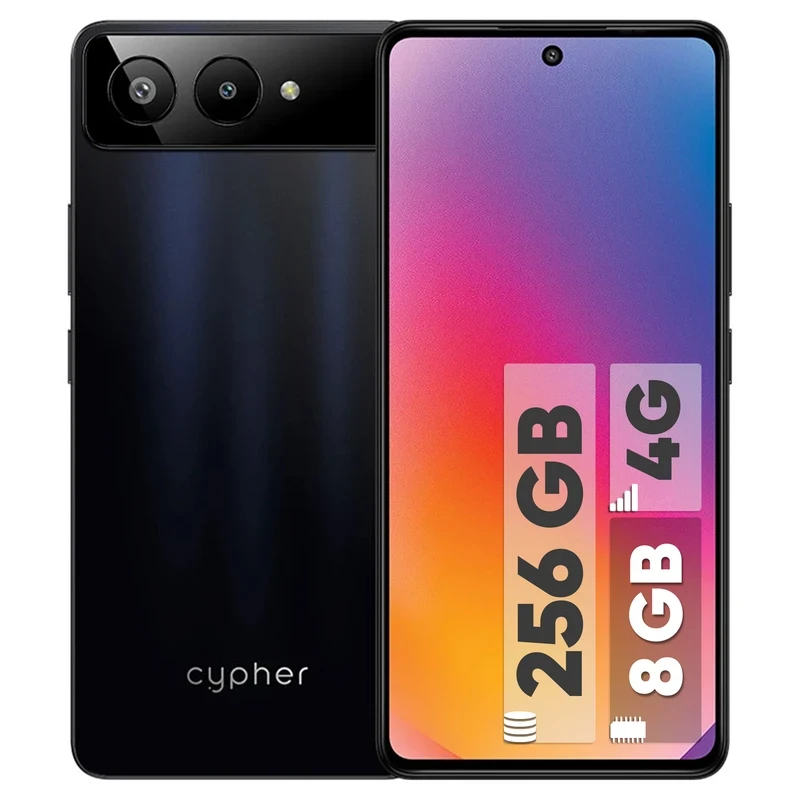 گوشی موبایل سایفر C70 دو سیم‌کارت ظرفیت 256 گیگابایت و رم 8 گیگابایت