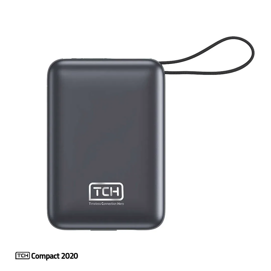 پاوربانک تی سی اچ Compact 2020 توان 22.5 وات و ظرفیت 20000 میلی آمپر ساعت