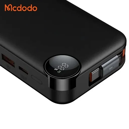 پاوربانک مک دودو MC-3870 توان 30 وات و ظرفیت 10000 میلی آمپر ساعت