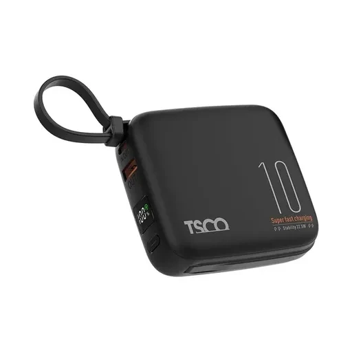پاوربانک تسکو TP 1005 توان 22.5 وات و ظرفیت 10000 میلی آمپر ساعت