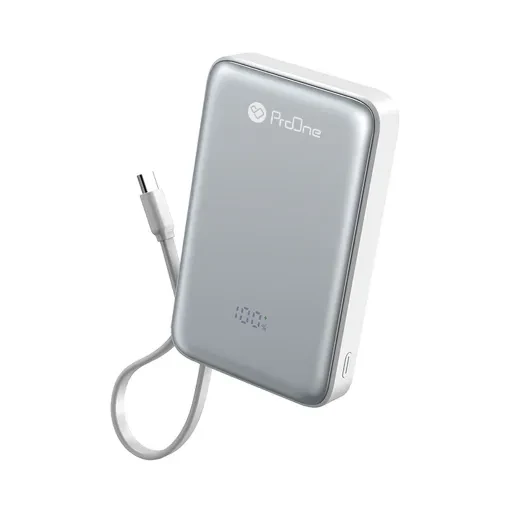 پاوربانک بی سیم پرووان Power Core PPB5123 توان 20 وات و ظرفیت 10000 میلی آمپر ساعت