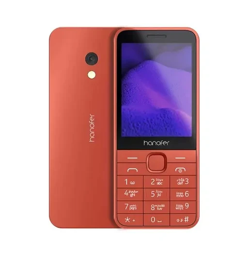 گوشی موبایل هانوفر N235 2024 دو سیم کارت ظرفیت 32 مگابایت و رم 32 مگابایت