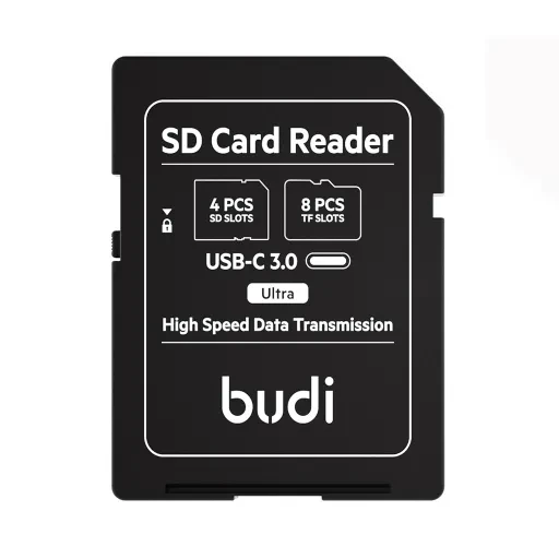 کارت خوان حافظه 12 اسلات بودی مدل Budi CP582B