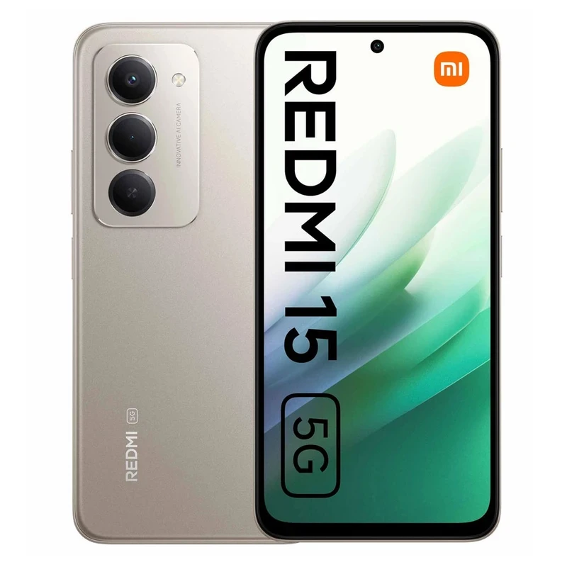 گوشی موبایل شیائومی Redmi 15 5G دو سیم کارت ظرفیت 256 گیگابایت و رم 8 گیگابایت