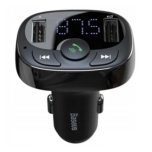 شارژر فندکی بلوتوثی باسئوس T Shaped S-09A