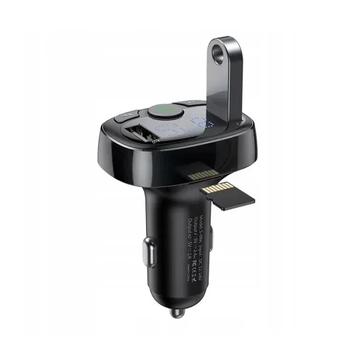 شارژر فندکی بلوتوثی باسئوس T Shaped S-09A