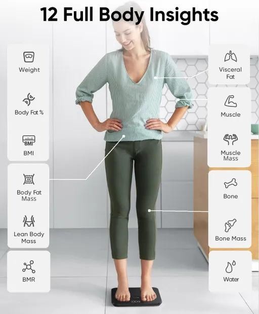 ترازو هوشمند انکر مدل Eufy Smart Scale A1 T9120