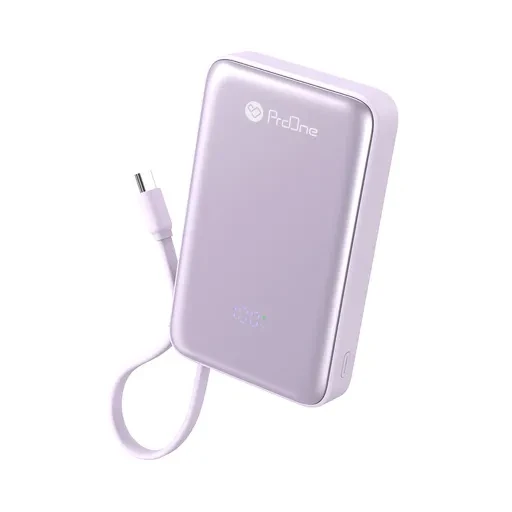پاوربانک بی سیم پرووان Power Core PPB5123 توان 20 وات و ظرفیت 10000 میلی آمپر ساعت