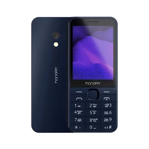 گوشی موبایل هانوفر N235 2024 دو سیم کارت ظرفیت 32 مگابایت و رم 32 مگابایت