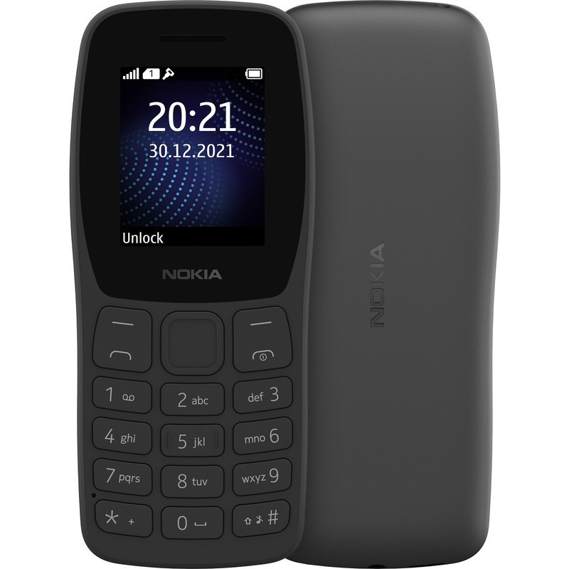گوشی موبایل نوکیا Nokia 105 FA 2022 دو سیم کارت ظرفیت 4 مگابایت
