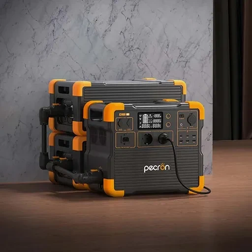 پاور استیشن پکرون E2400 LFP توان 2400 وات ظرفیت 40000 میلی آمپر ساعت