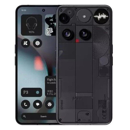 گوشی موبايل ناتینگ فون5G  3  دوسیم کارت ظرفیت 512 گیگابایت رم 16 گیگابایت