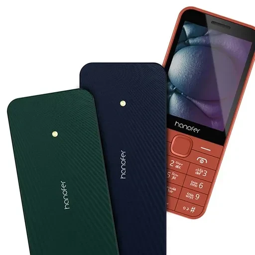 گوشی موبایل هانوفر N215 2024 دو سیم کارت ظرفیت 32 مگابایت و رم 32 مگابایت