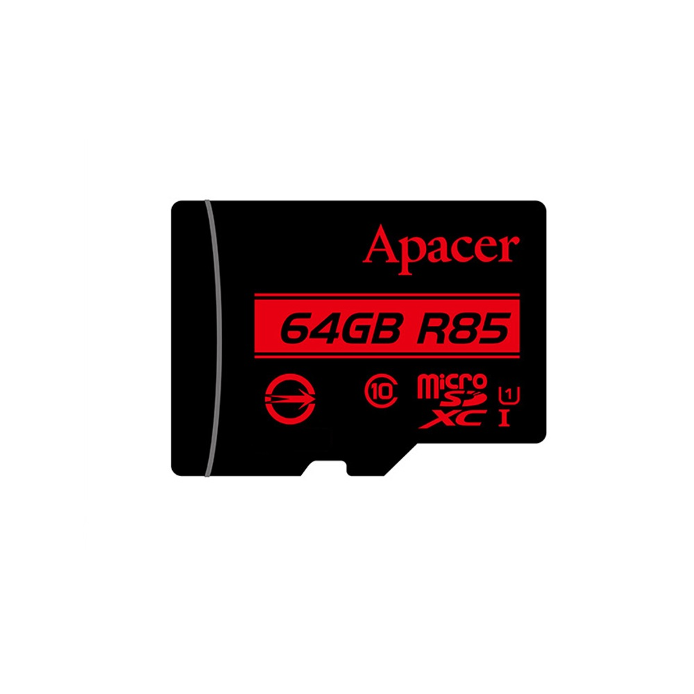 کارت حافظه اپیسر مدل Apacer UHS-1 CL10 R85-W/0 ظرفیت 64 گیگابایت