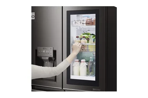 یخچال فریزر ساید بای ساید اینستاویو ال جی GR-X24FMKBL X24 ظرفیت 705 لیتر - کره