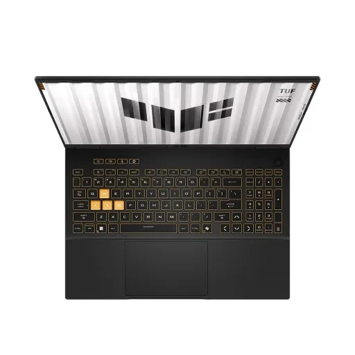 لپ تاپ گیمینگ 16 اینچی ایسوس TUF Gaming F16 FX608JPR I7161 CORE i7 14650HX 16GB DDR5 1TB SSD RTX 5070 8GB WV IPS